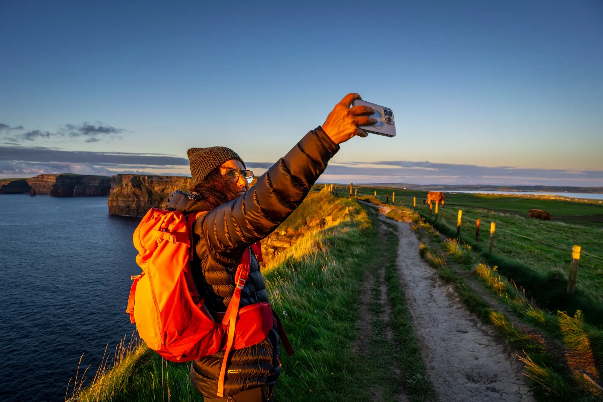 falaises de moher voyageuse