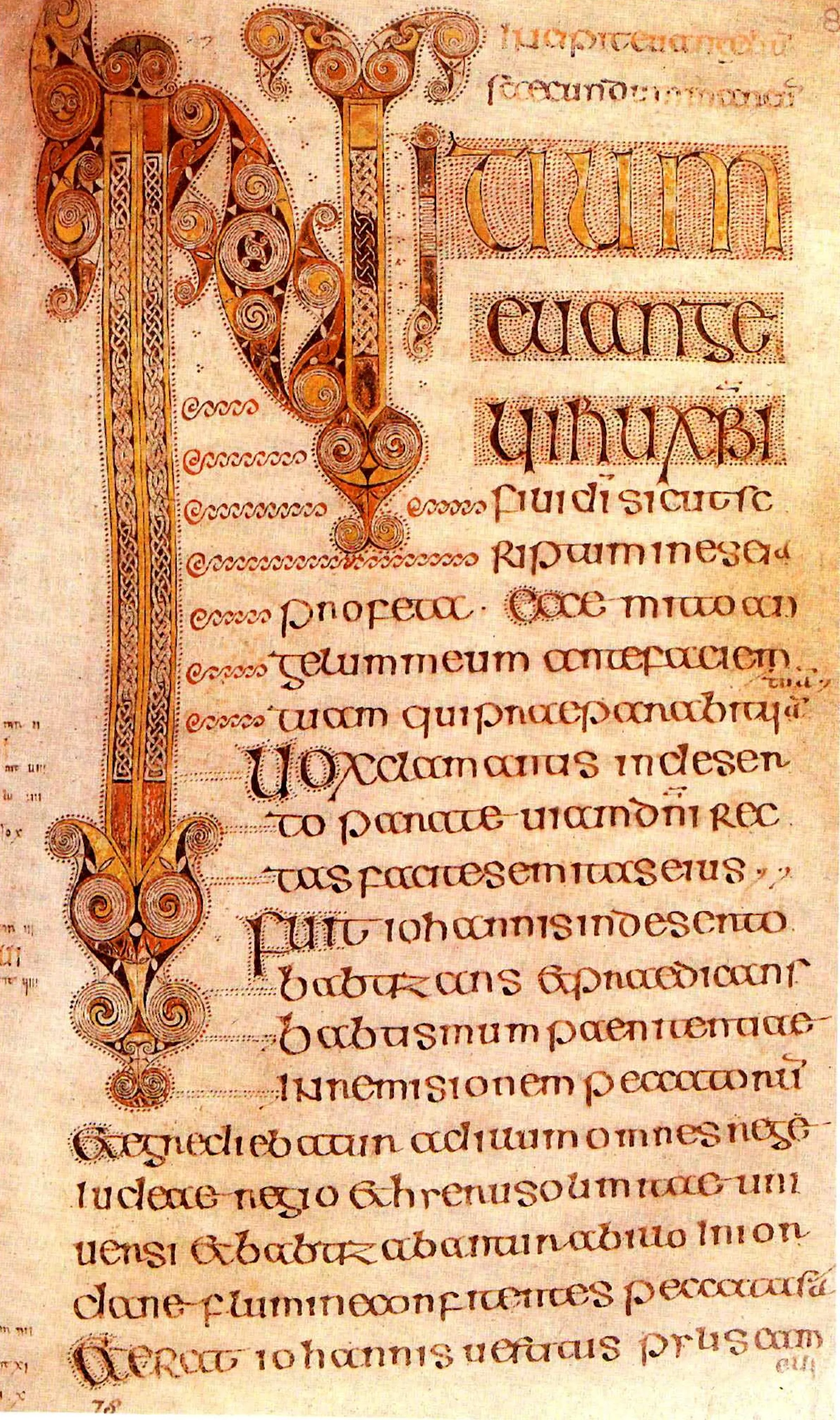 Das Buch Durrow - Public Domain