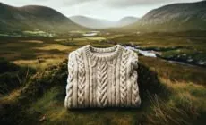 Ein irischer Pullover aus Schurwolle - © Go To Ireland.com