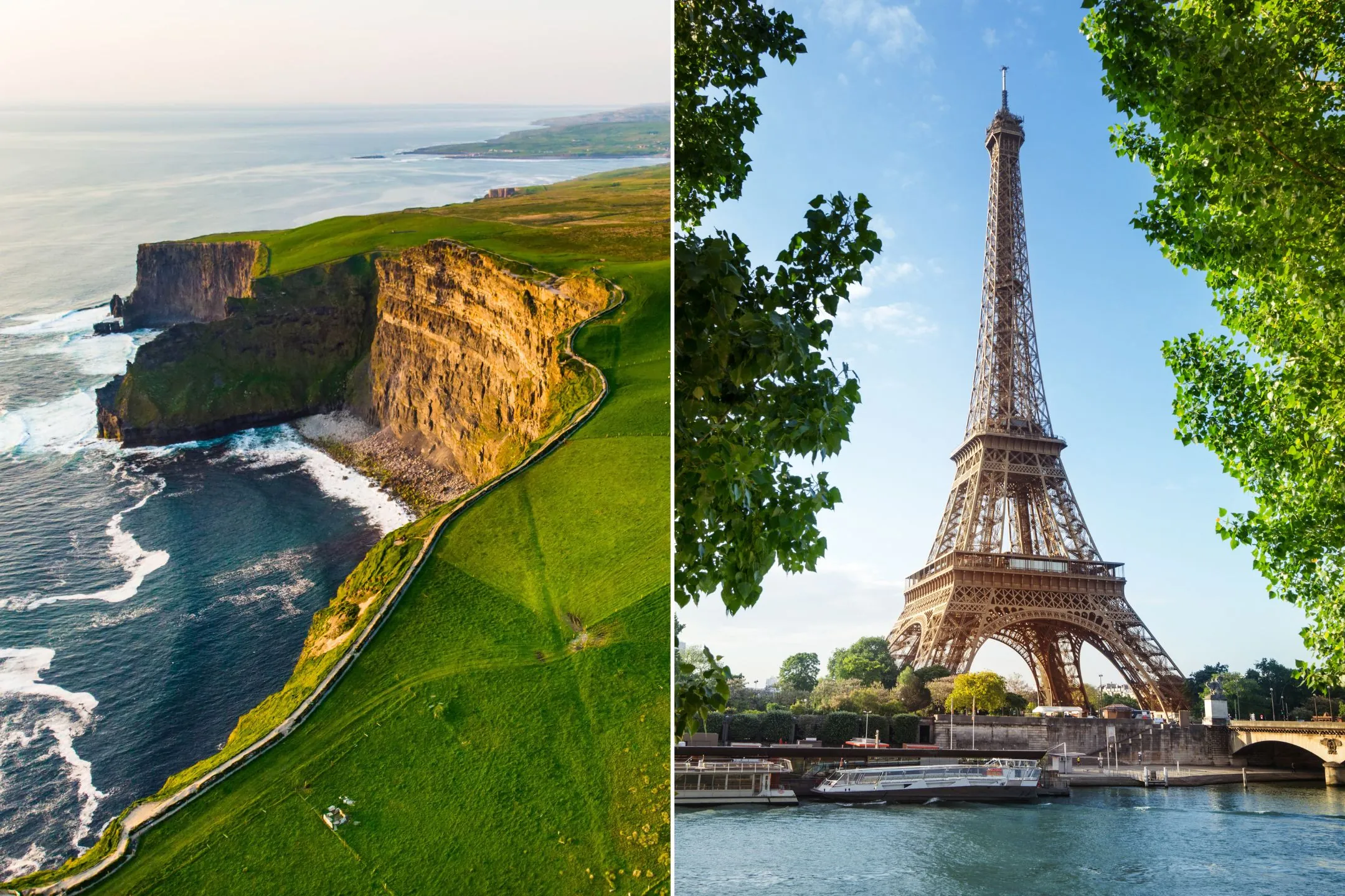 Finde heraus, wie Irland Frankreich sieht