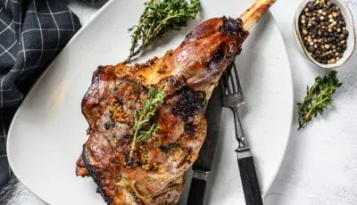 Ein Roast Leg of Lamb - vladimir-mironov - Canva Pro