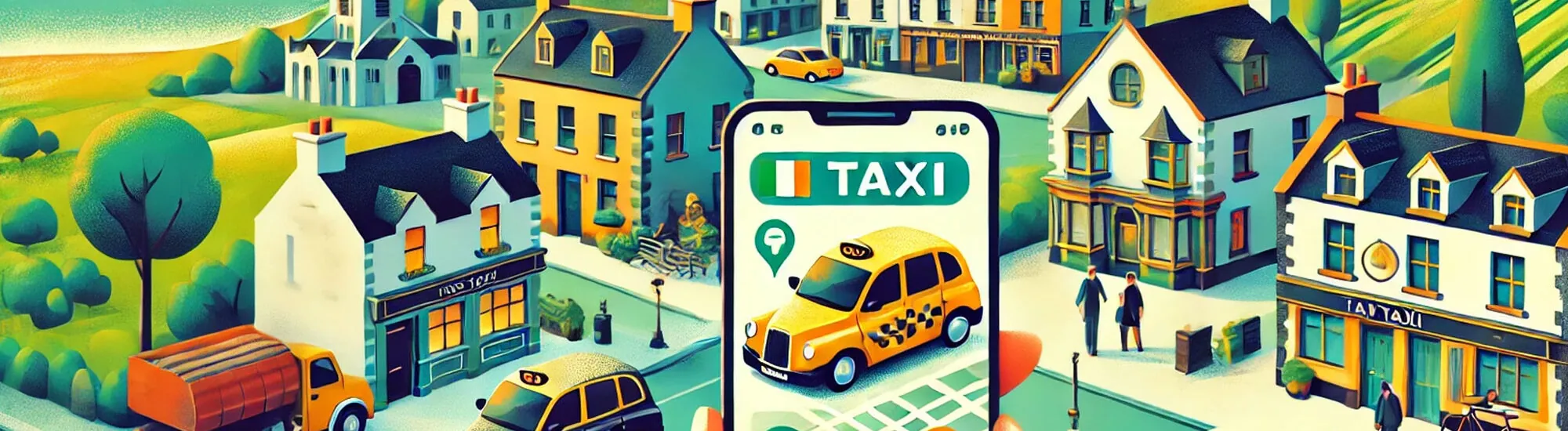 Welche Apps zum Taxi buchen in Irland?