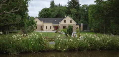 Canal bank house