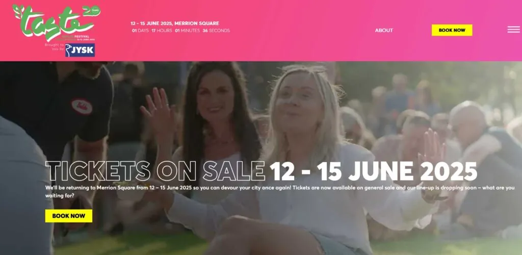 Taste of Dublin 2025: Das Gourmet-Festival, das du nicht verpassen solltest!