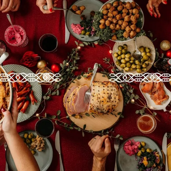 Ein irisches Weihnachtsessen - Canva Pro