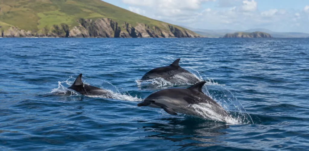 In Irland: Zwölf an einem Strand gestrandete Delfine dank eines beeindruckenden Einsatzes gerettet