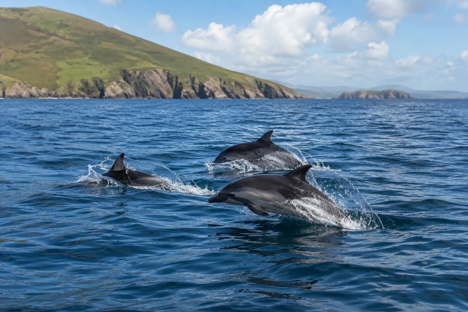 Des dauphins en Irlande - Go to Ireland.com