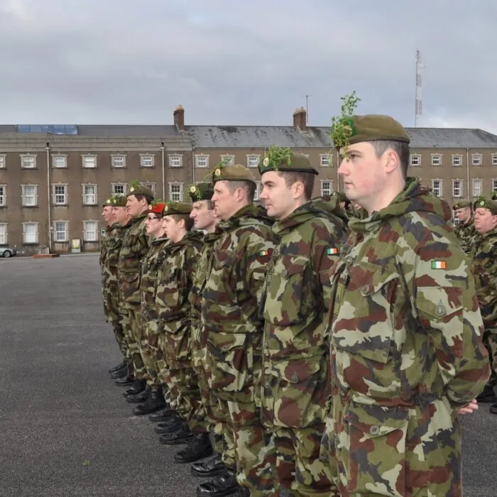 Collins Barracks Military Museum 6 Collins Barracks à Cork lors de la parade de la Saint-Patrick