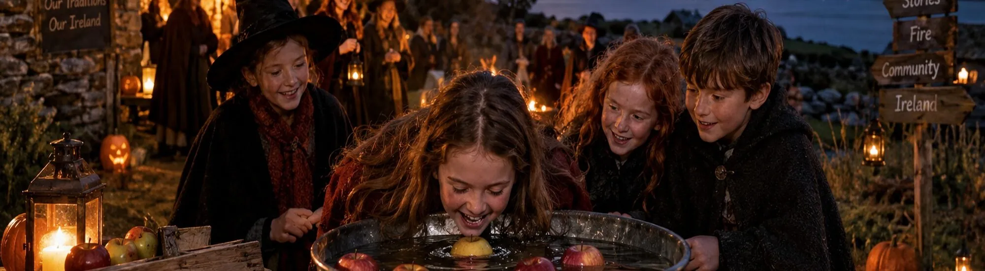 Traditionelle Halloween-Spiele in Irland