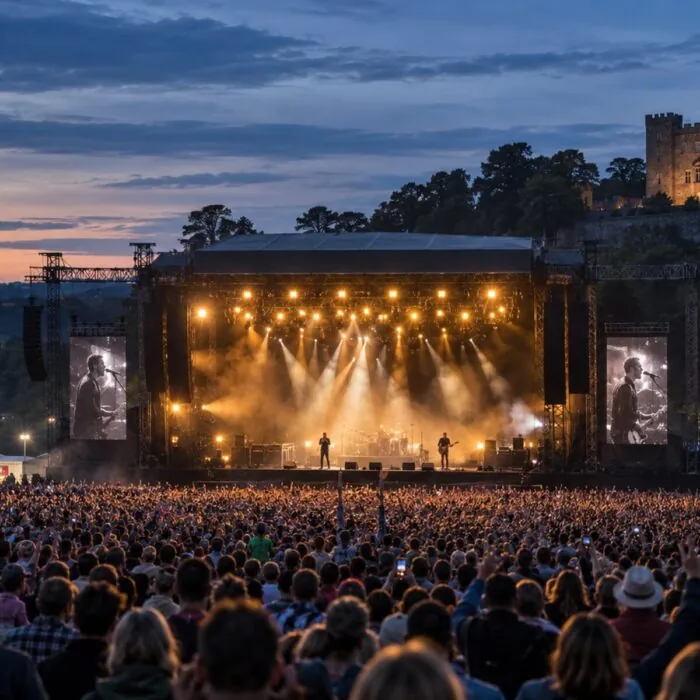 Concert d’Oasis à Slane Castle en Irlande devant une foule immense -Go-to-Ireland.com