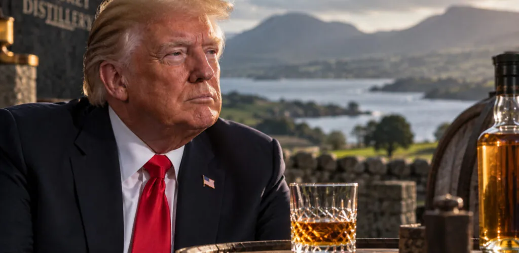 Donald Trump verspricht, die Zölle auf irischen Whiskey abzuschaffen
