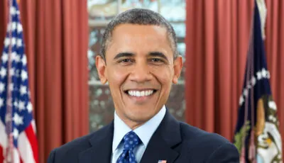 Portrait officiel de Barack Obama dans le Bureau ovale, photographié par Pete Souza en décembre 2012