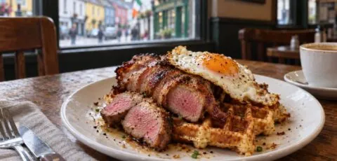 breakfast duck canard bacon irlande